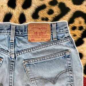 Destructed Denim Shorts